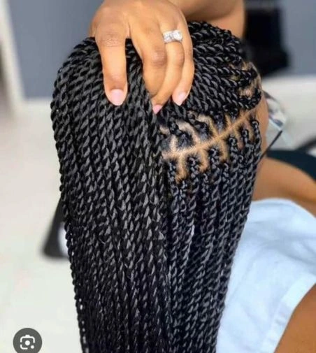 senegalese twist styles in friendly hair braiding